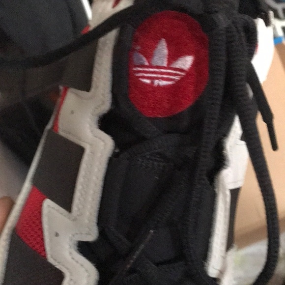 COPY - adidas Originals Red and Black Niteball - Picture 8 of 10